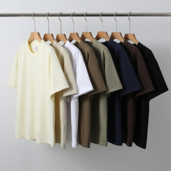 Blank Short‑sleeve T‑shirt (Printing & Embroidery Supported)